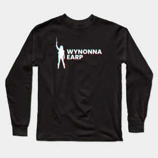 Wynonna Earp Reto Glitch Effect Long Sleeve T-Shirt